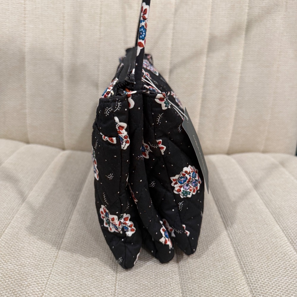 NEW Vera Bradley Foxbury Crossbody Bag Feathery Bouquets Quilted Floral Purse - Picture 2 of 8